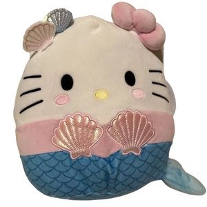 NWT Squishmallows 8 “ Sanrio Hello Kitty Mermaid Kelly Toys